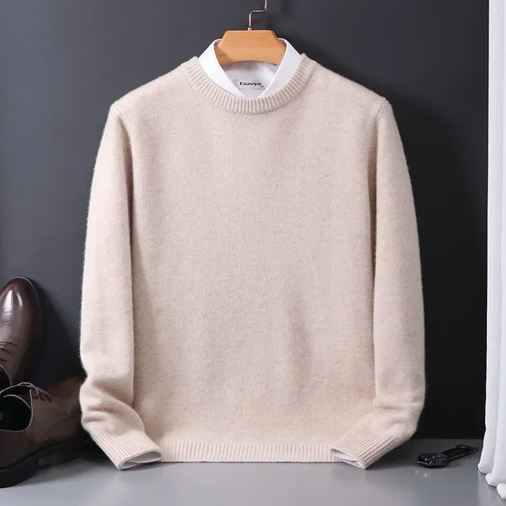 DELACROIX | Pull Col Rond Maille Douce Marcel