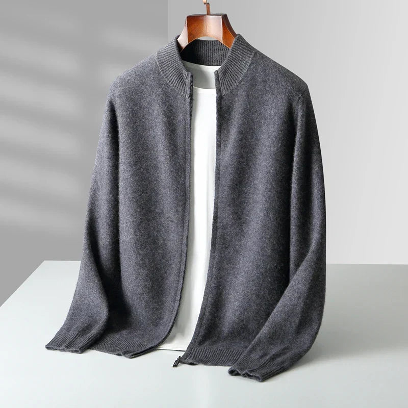 DELACROIX | GILET DE LUXE EN LAINE DE CACHEMIRE PREMIUM