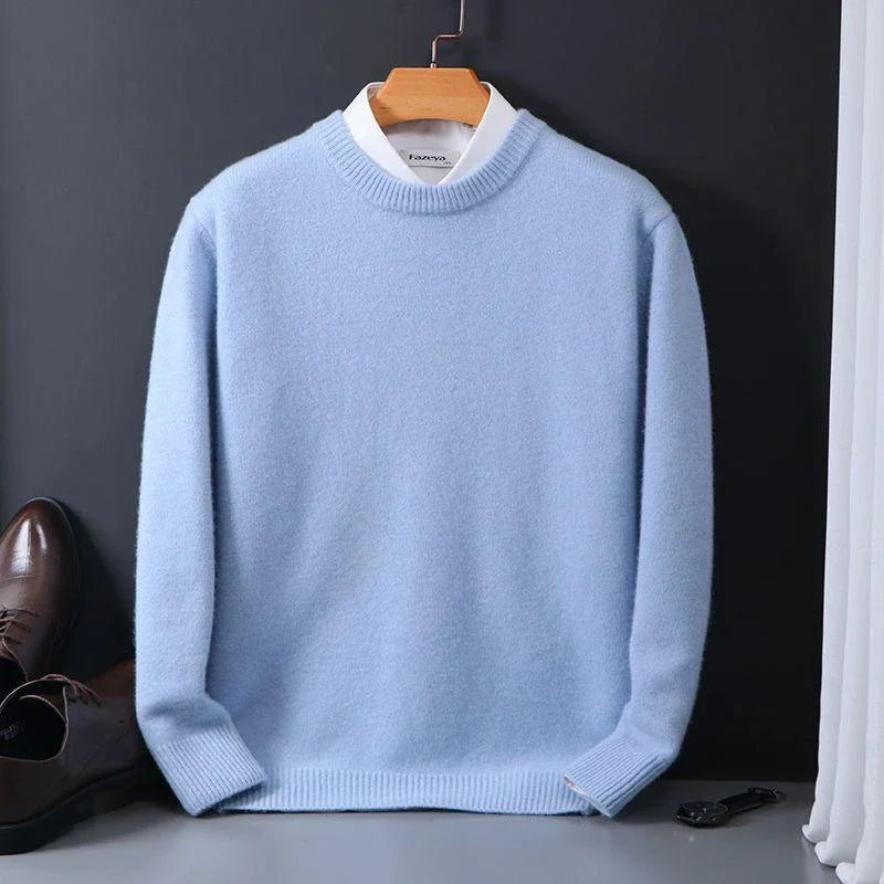DELACROIX | Pull Col Rond Maille Douce Marcel