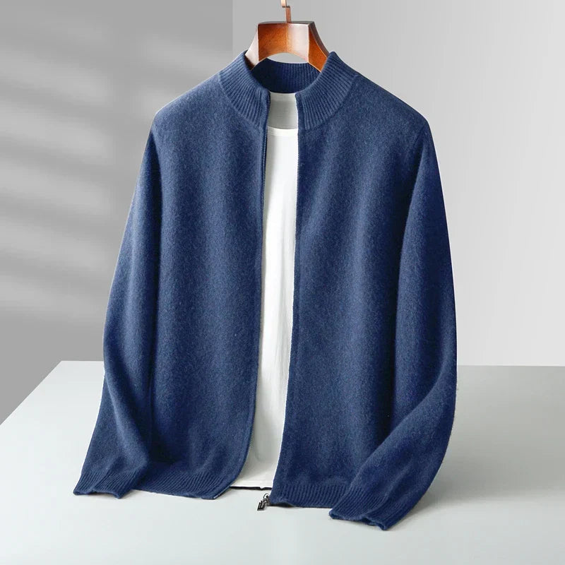 DELACROIX | GILET DE LUXE EN LAINE DE CACHEMIRE PREMIUM