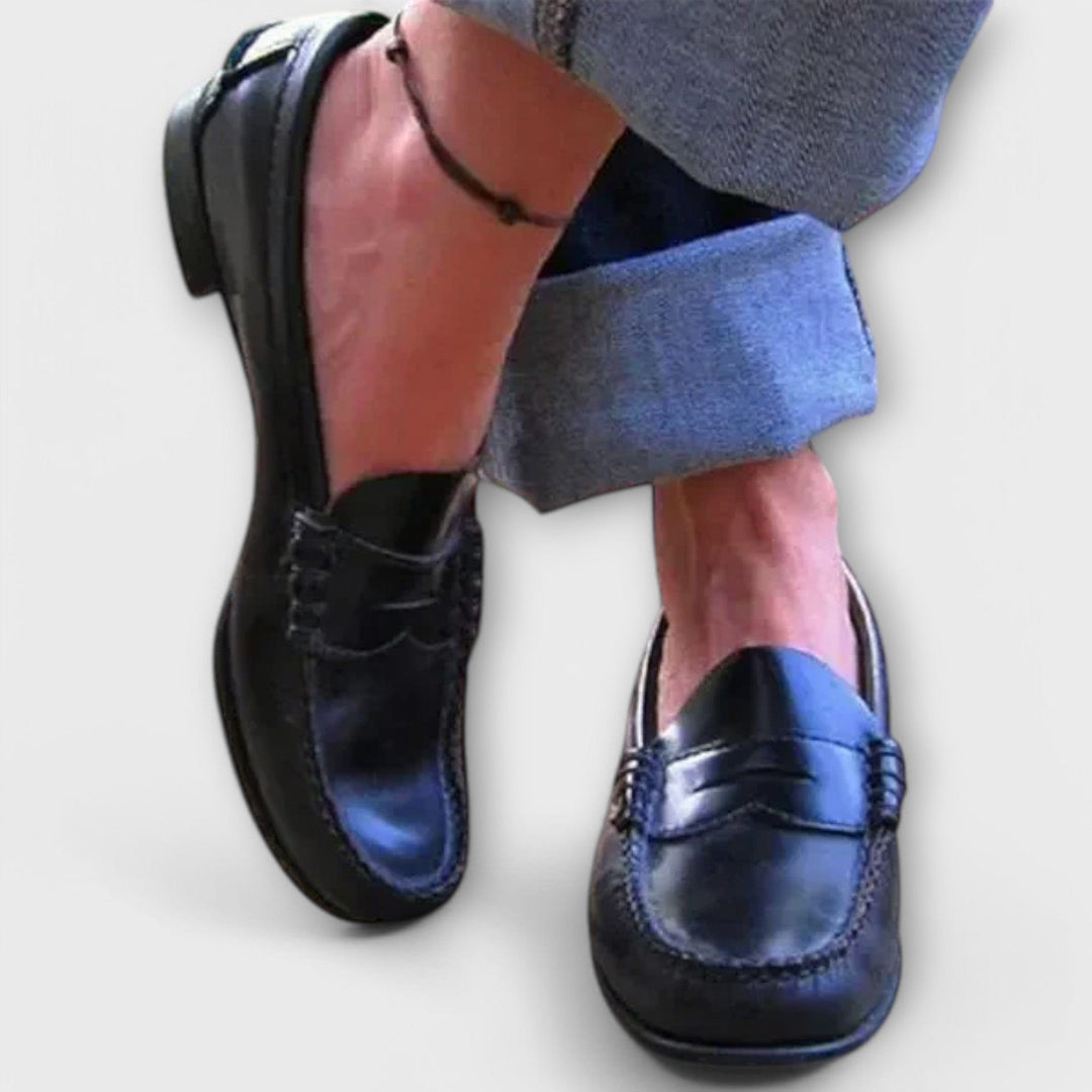 DELACROIX | Mocassins Cuir Intemporels Margot
