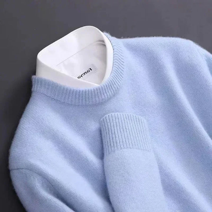 DELACROIX | Pull Col Rond Maille Douce Marcel