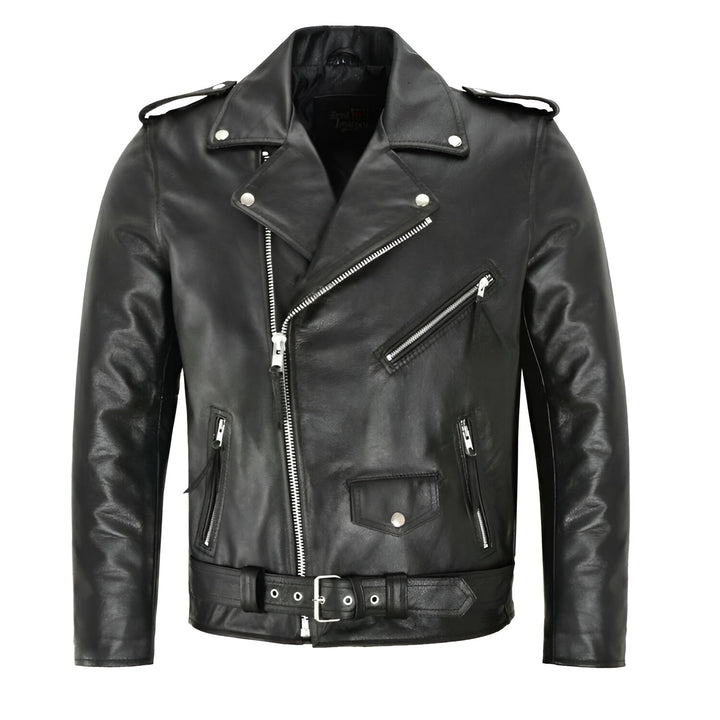 DELACROIX | VESTE EN CUIR POUR HOMME CLASSIQUE