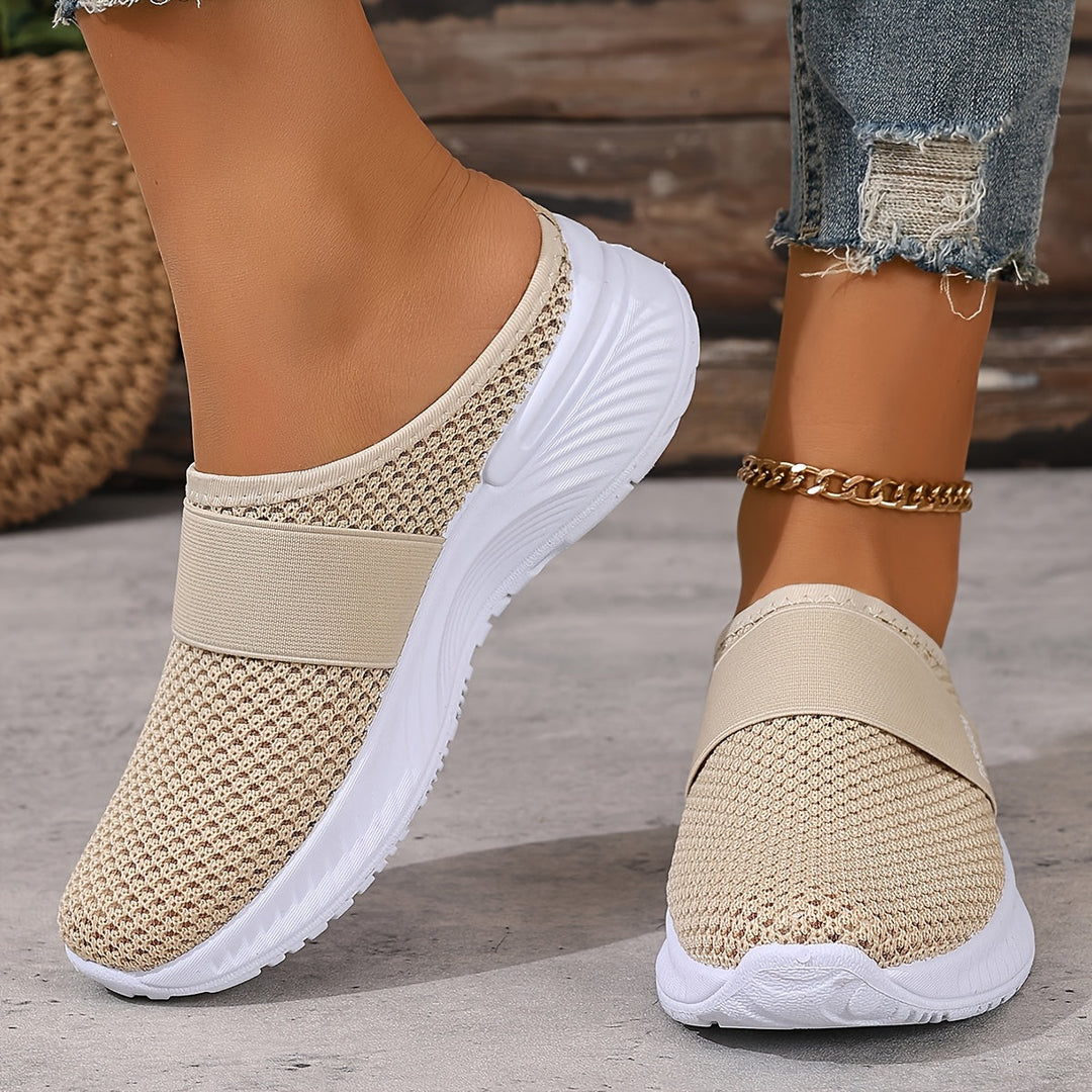 DELACROIX | Baskets Mules Mesh Respirant Nicole