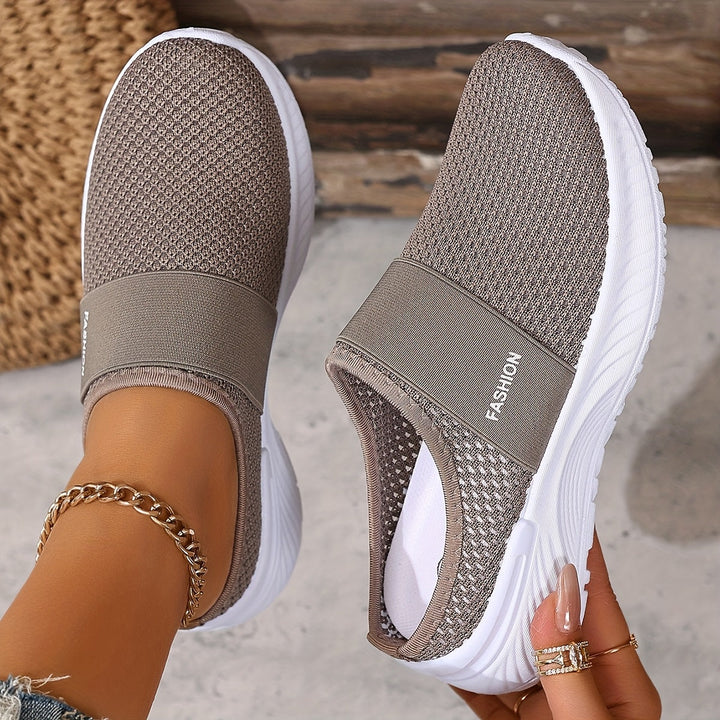 DELACROIX | Baskets Mules Mesh Respirant Nicole