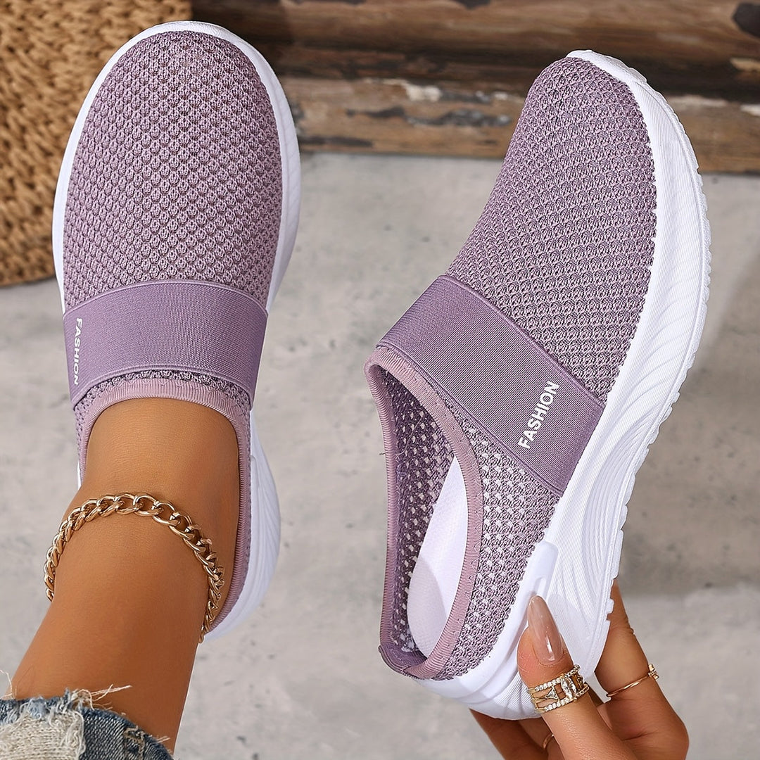 DELACROIX | Baskets Mules Mesh Respirant Nicole