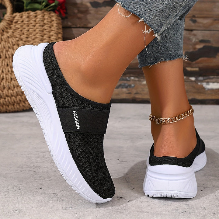 DELACROIX | Baskets Mules Mesh Respirant Nicole
