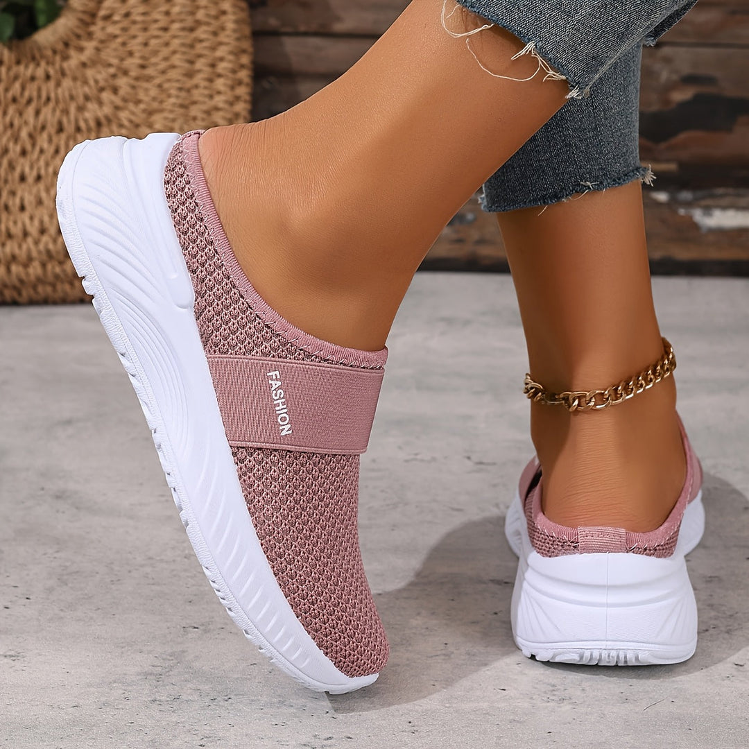 DELACROIX | Baskets Mules Mesh Respirant Nicole