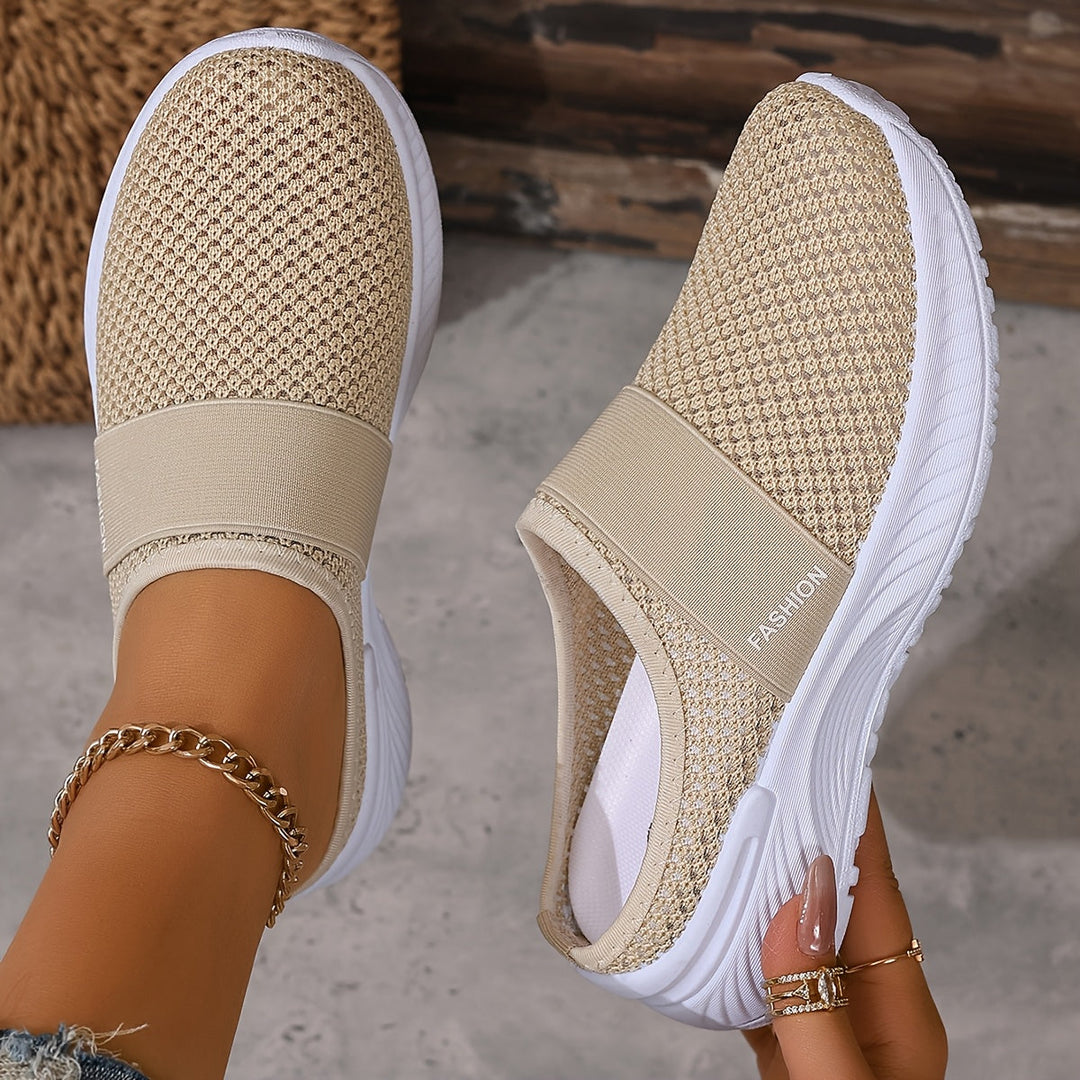 DELACROIX | Baskets Mules Mesh Respirant Nicole