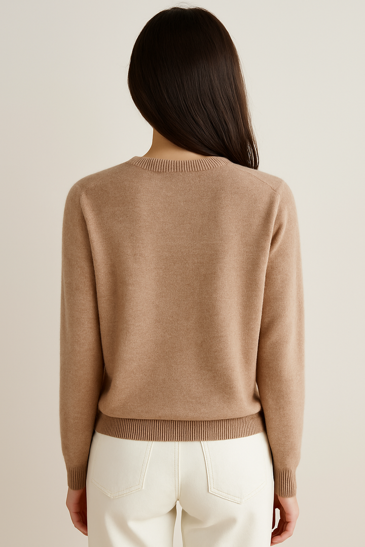 DELACROIX | Cardigan Fin Col Montant Léa