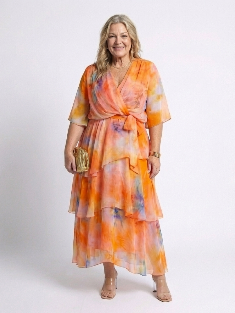 DELACROIX | Robe maxi à décolleté Calista