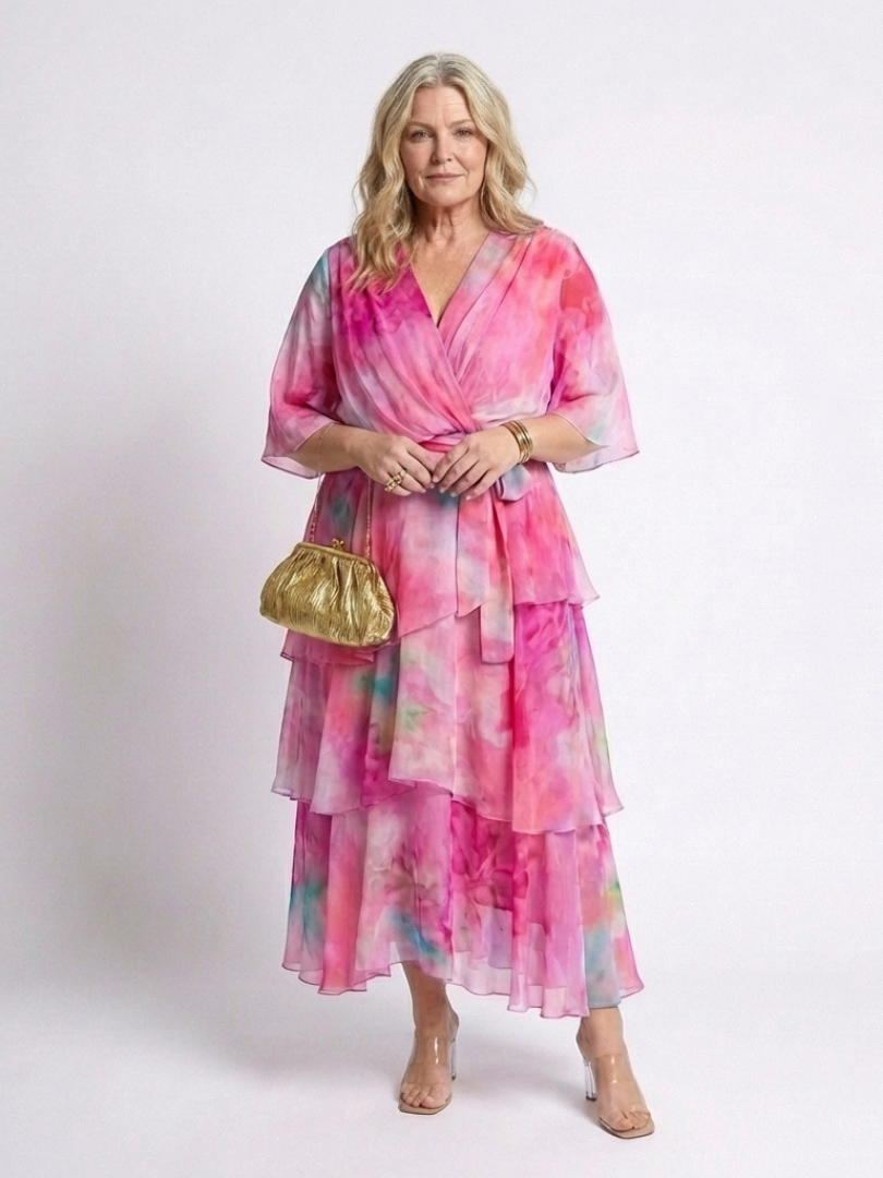 DELACROIX | Robe maxi à décolleté Calista