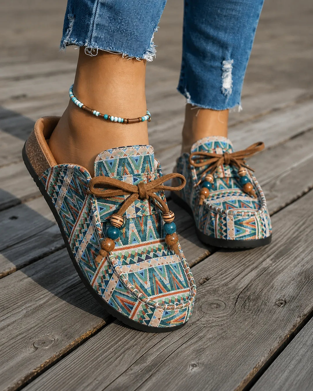 DELACROIX | Mocassins Bohèmes Confortables Manon