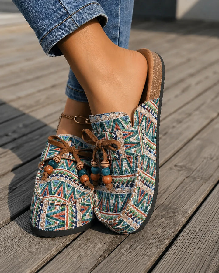 DELACROIX | Mocassins Bohèmes Rembourrés Sylvie