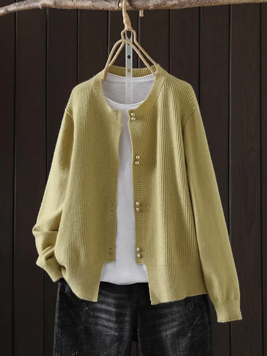 DELACROIX | Cardigan Boutons Nacrés Véronique