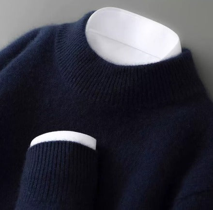 DELACROIX | Pull Élégant Col Montant Camille