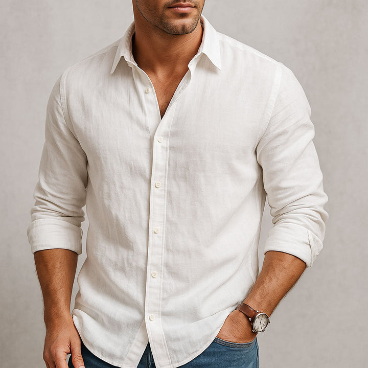 DELACROIX | CHEMISE ESSENTIELLE EN LIN POUR HOMME