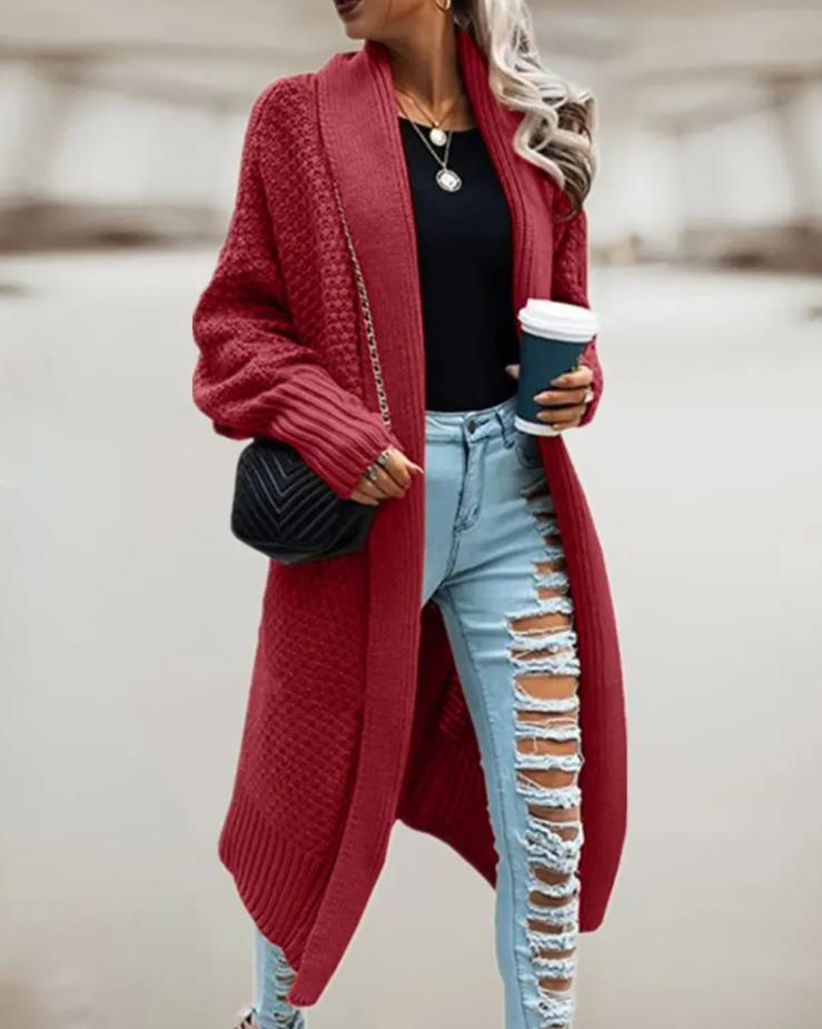 DELACROIX | Cardigan Long à Capuche Sophie