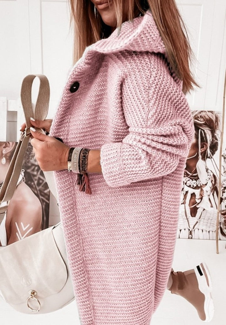 DELACROIX | Cardigan Long à Capuche Sophie