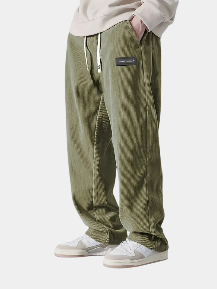 DELACROIX | PANTALON ÉLÉGANT EN VELOURS CÔTELÉ