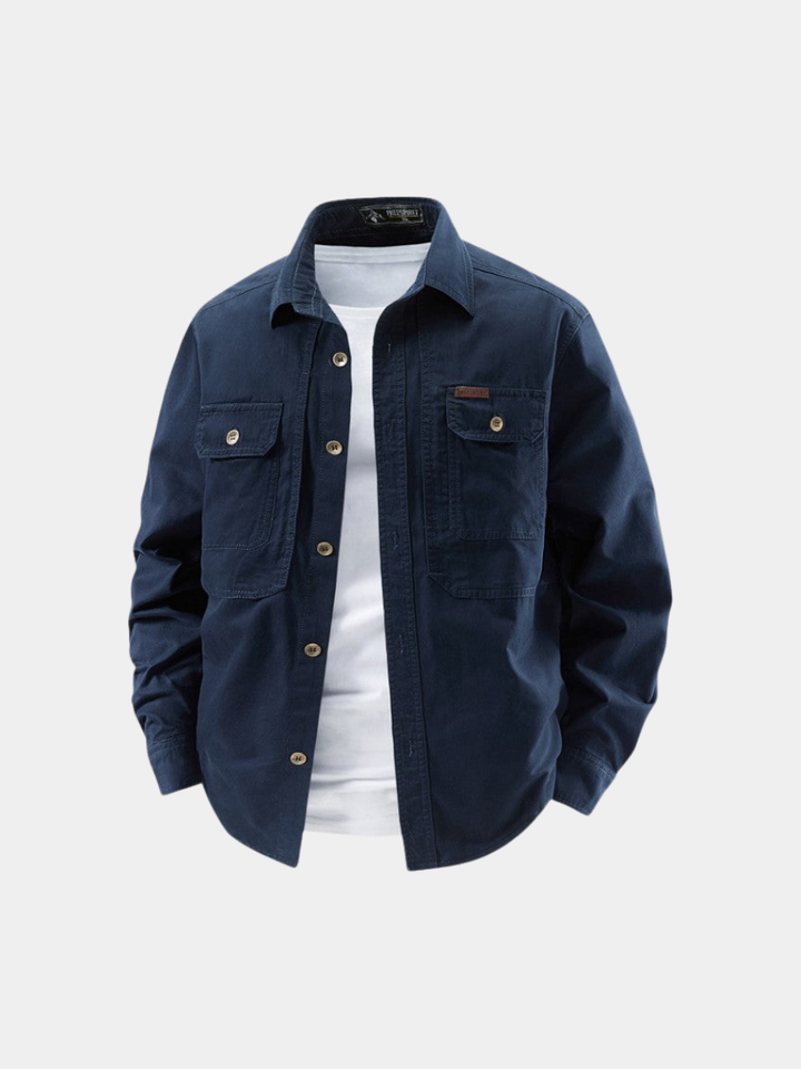 DELACROIX | CHEMISE UTILITAIRE À MANCHES LONGUES POUR HOMME