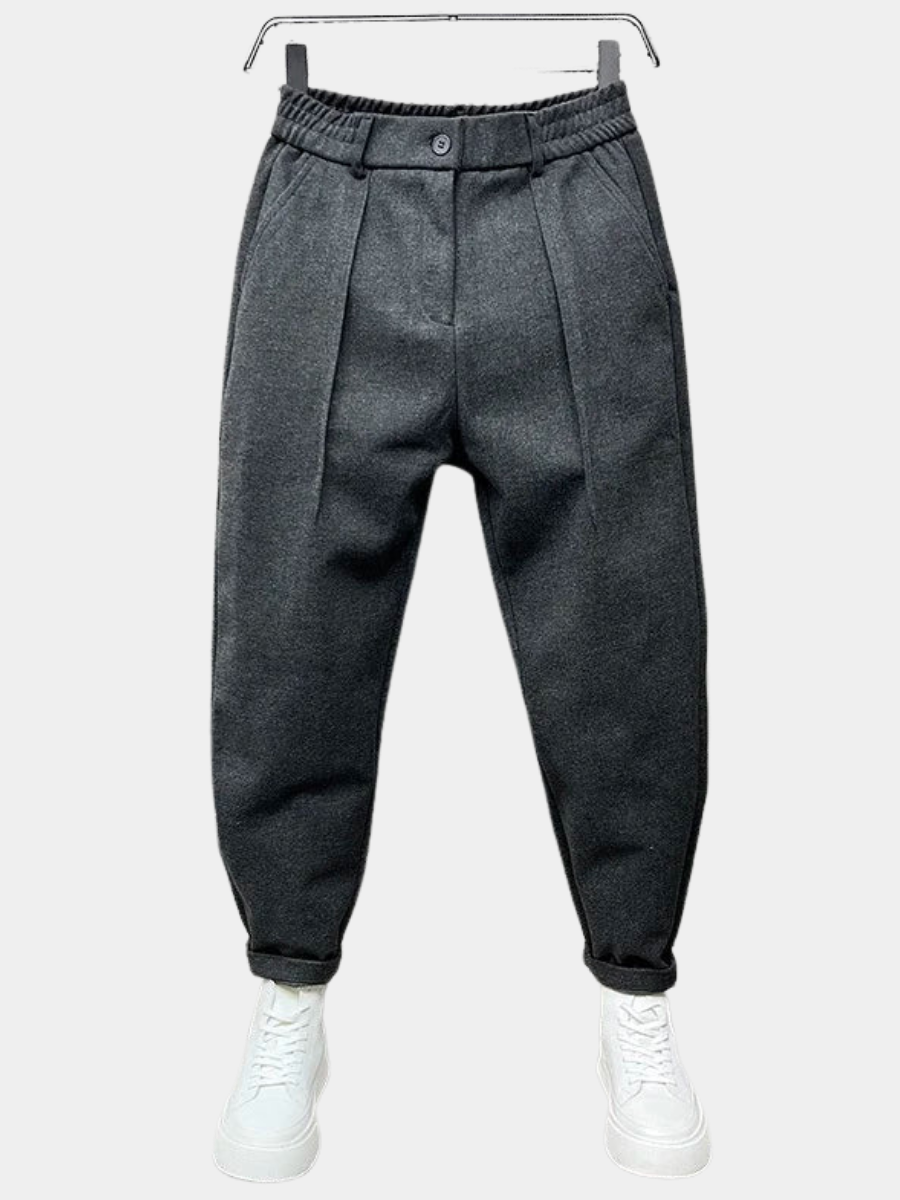 DELACROIX | PANTALONS TAPERED TEXTURÉS