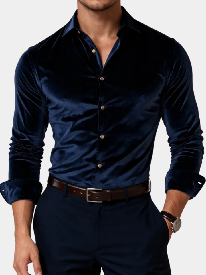 DELACROIX | CHEMISE EN VELOURS POUR HOMME