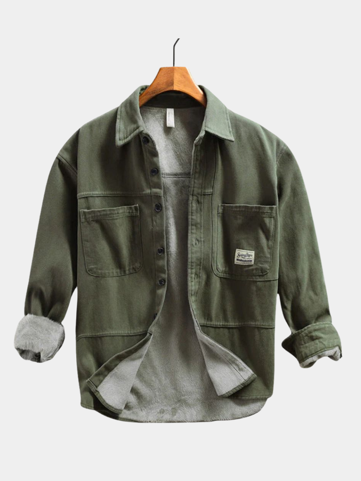 DELACROIX | CHEMISE CARGO EN POLAIRE POUR HOMME