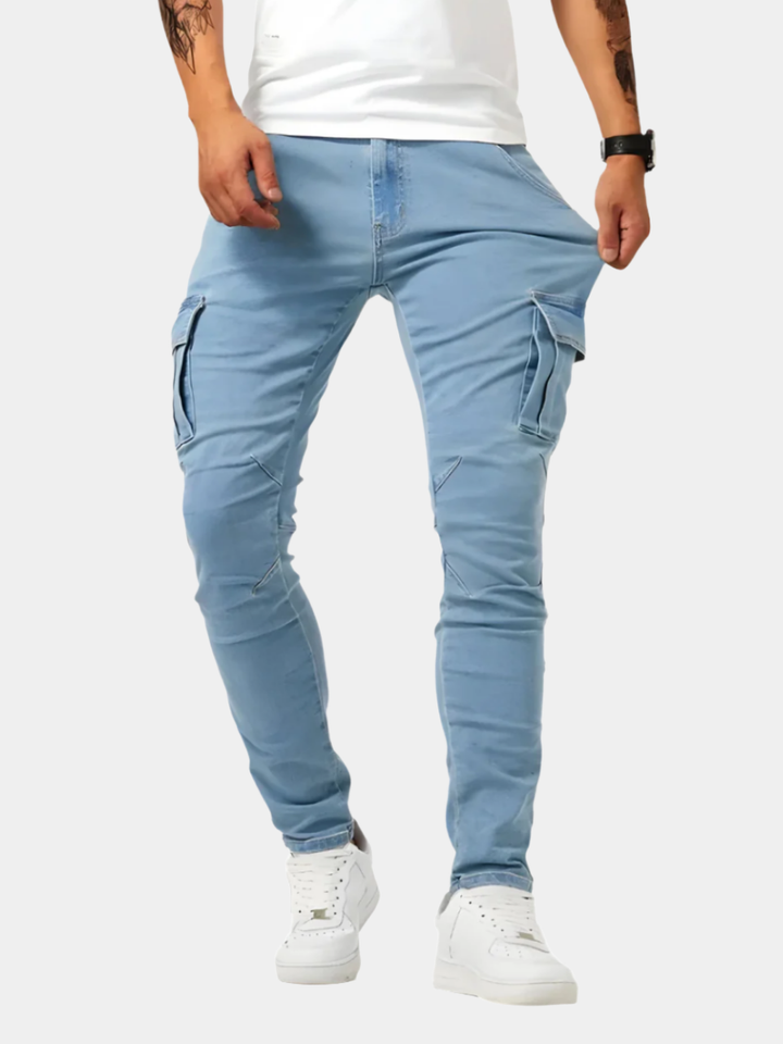 DELACROIX | PANTALON CARGO STRETCH