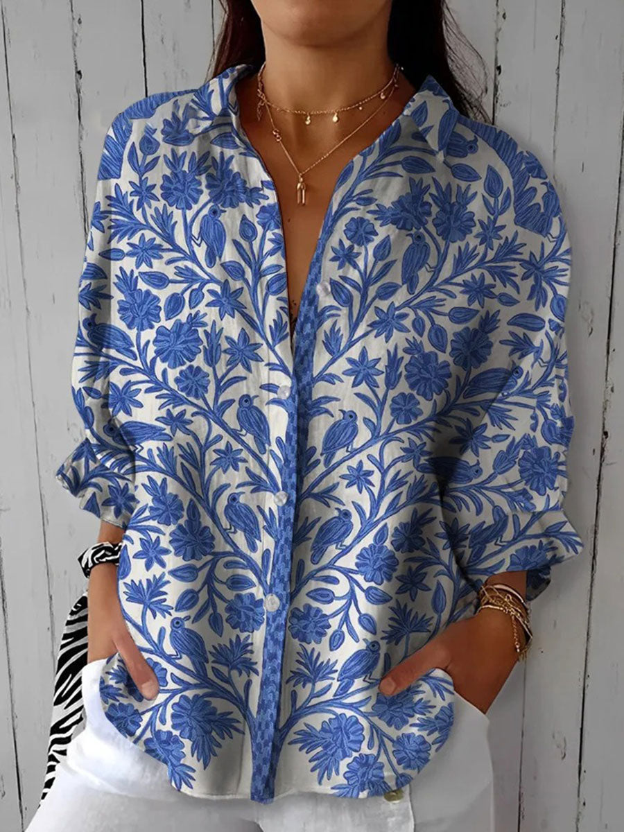 DELACROIX | Blouse Fluide Printanière Monique