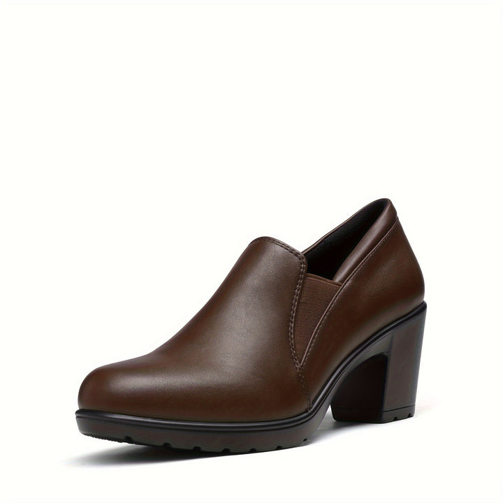 DELACROIX | Mocassins à Talon Bloc Confort Margot