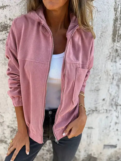 DELACROIX | Veste décontractée en velours côtelé pour femme