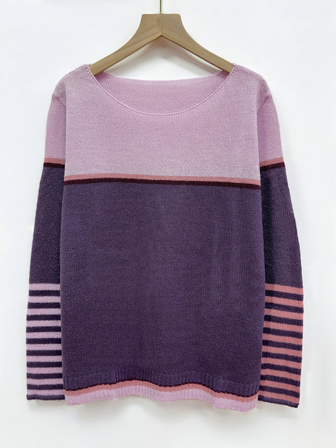 DELACROIX | Pull Col Bateau Rayé Aveline