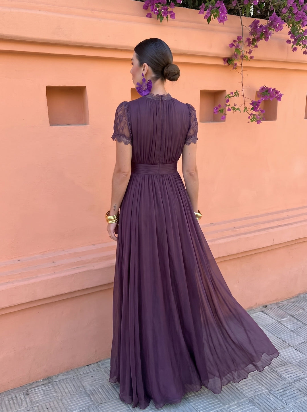 DELACROIX | Robe Longue Fluide Margot