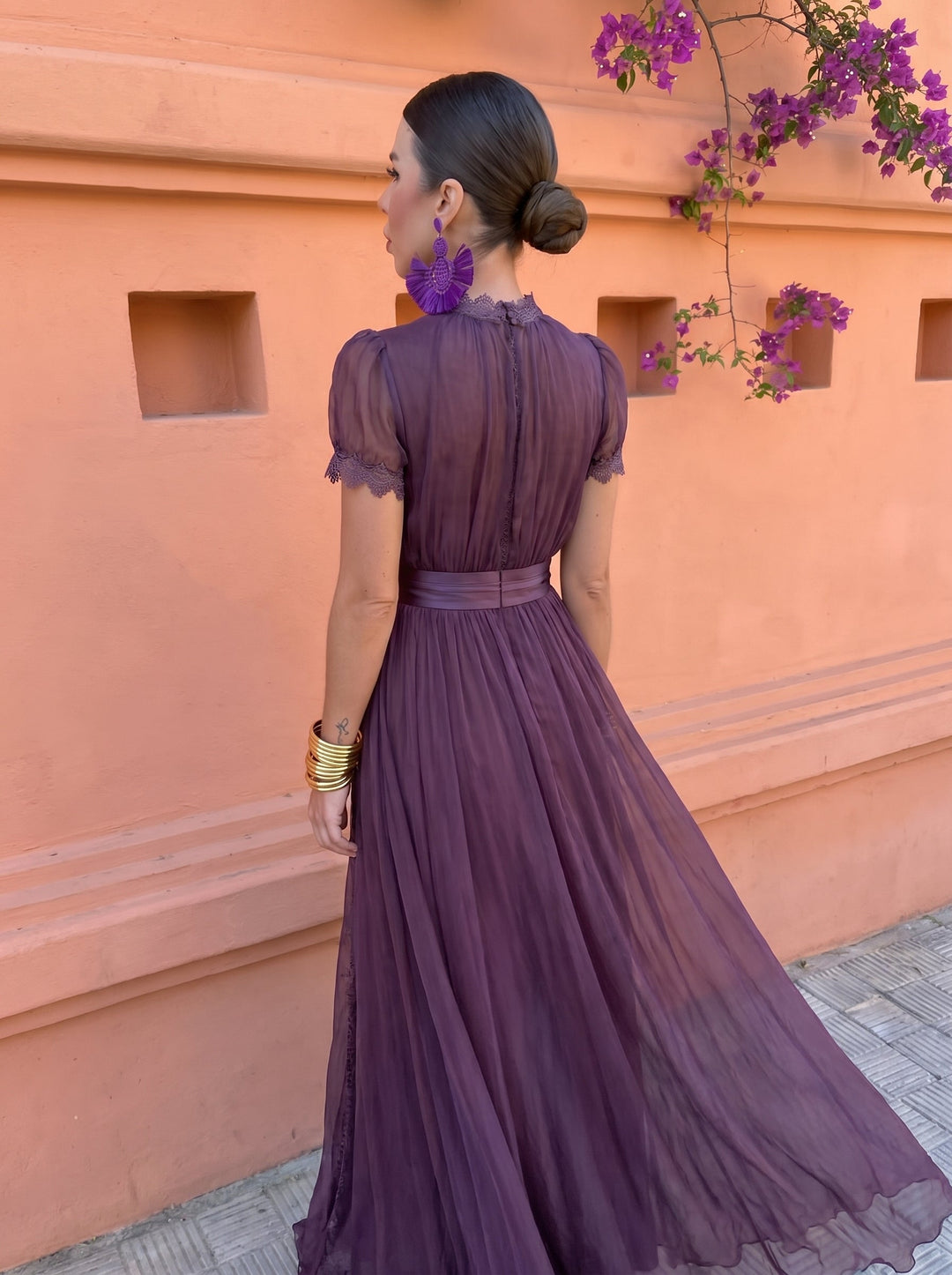 DELACROIX | Robe Longue Fluide Margot