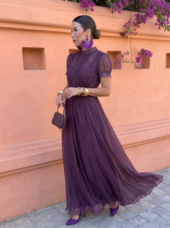 DELACROIX | Robe Longue Fluide Margot