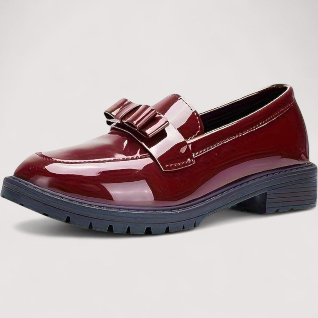 DELACROIX | Mocassins Vernis à Nœud Mathilde
