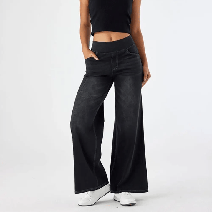 DELACROIX | PANTALON CONFORTABLE AVEC TAILLE ÉLASTIQUE