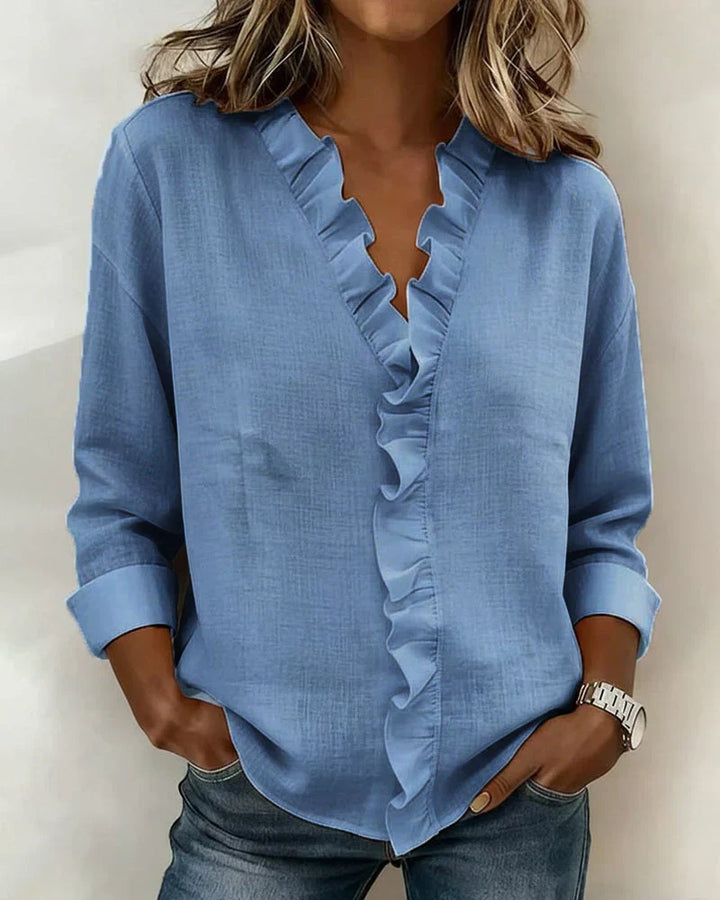 DELACROIX | Blouse à Volants Susan