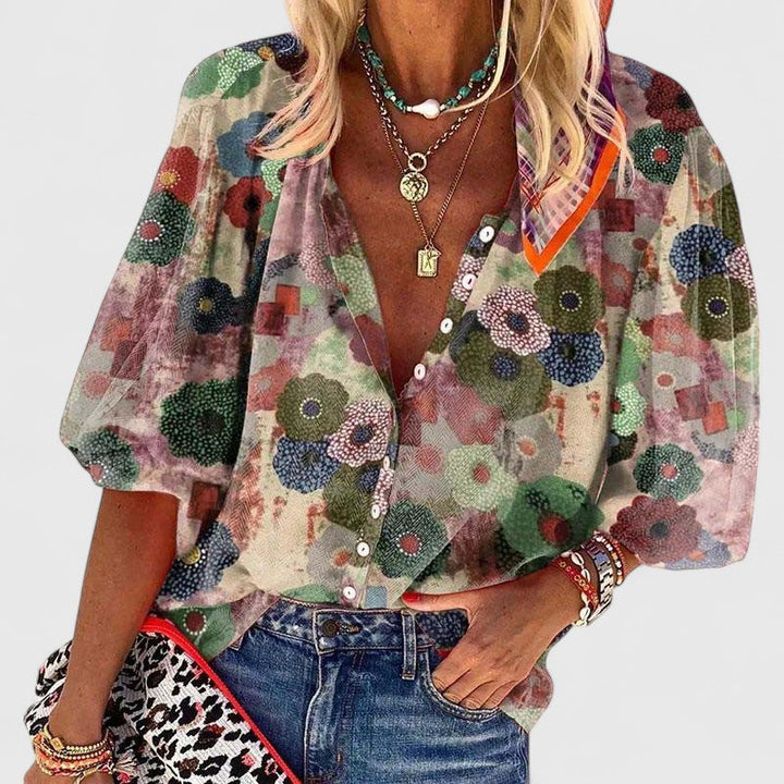 DELACROIX | Blouse Estivale Colorée Nicole