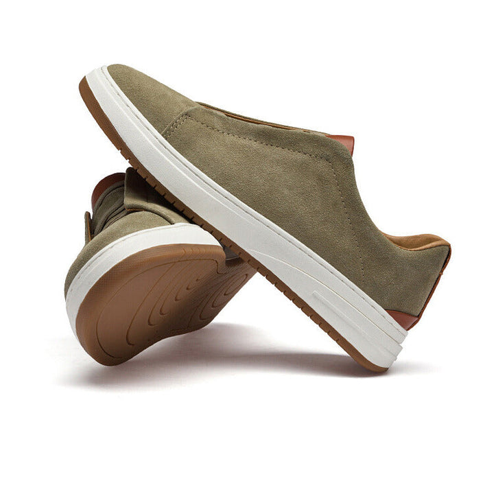 DELACROIX | CHAUSSURES SANS LACETS EN DAIM POUR HOMME