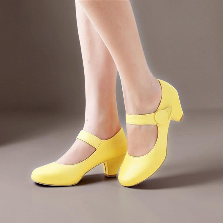 DELACROIX | Babies Talon Bloc Ajustables pour Femme Monique