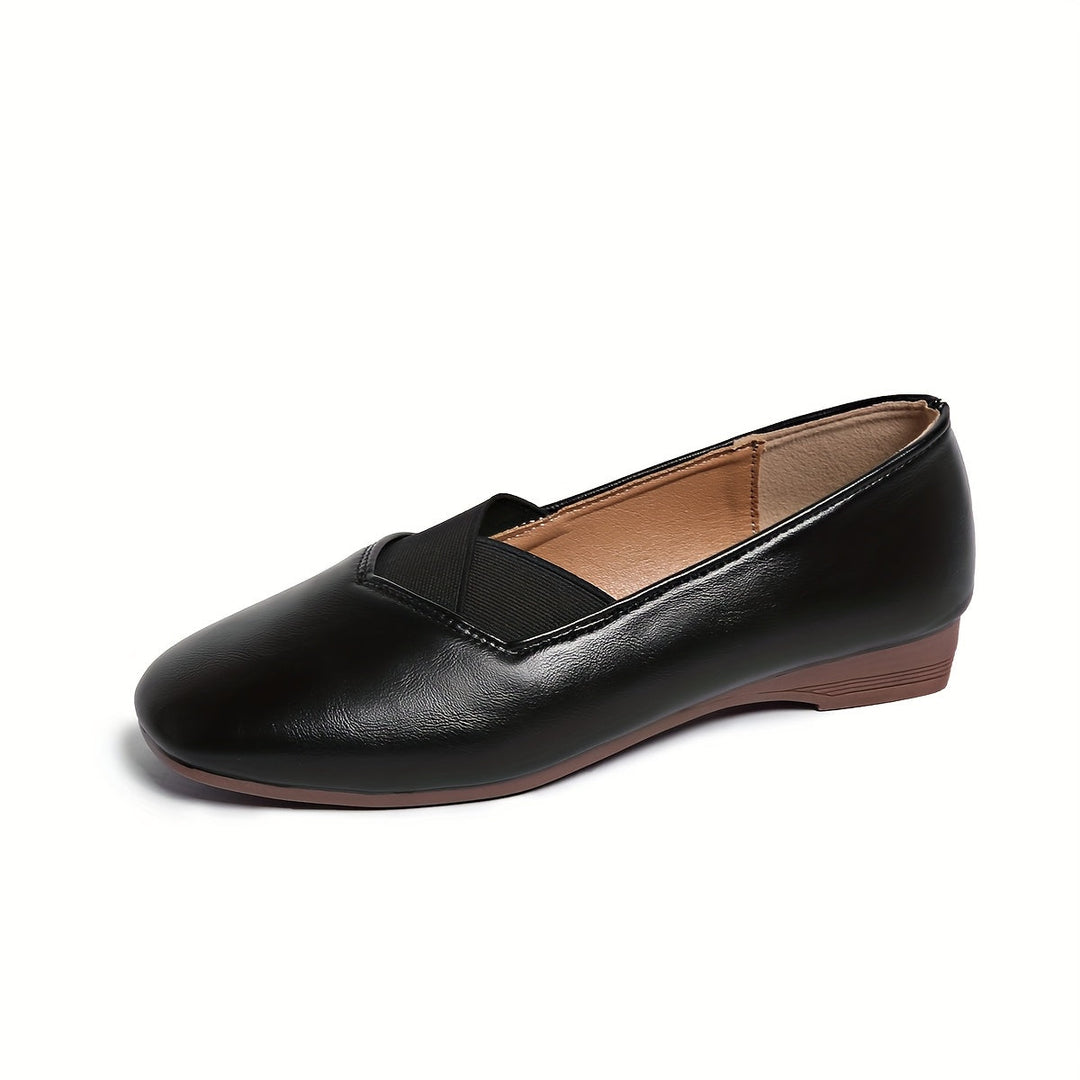 DELACROIX | Ballerines à Empiècement Élastique pour Femme Amélie