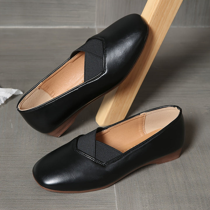 DELACROIX | Ballerines à Empiècement Élastique pour Femme Amélie