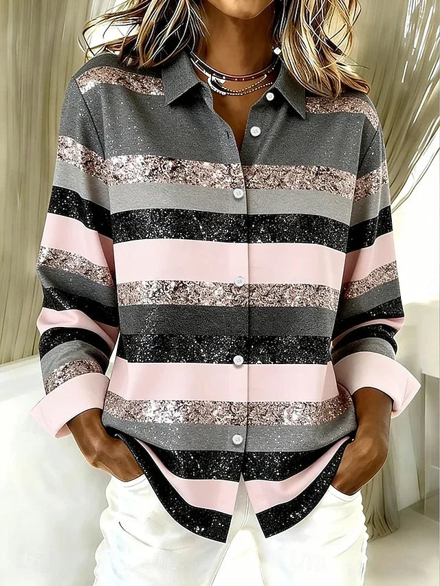 DELACROIX | Blouse Rayures Horizontales pour Femme Florence