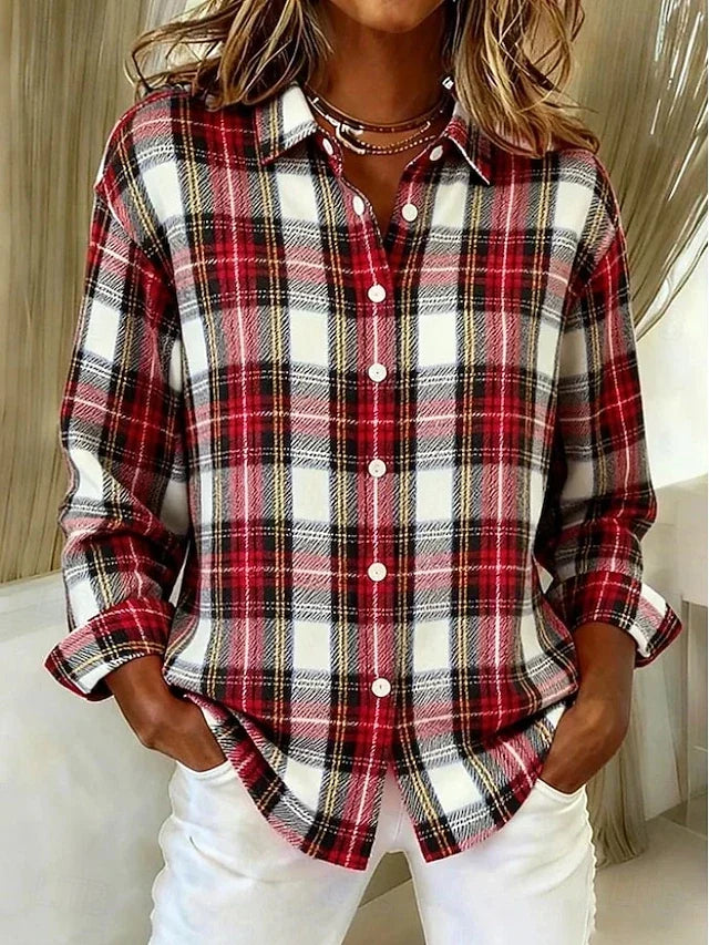 DELACROIX | Chemise Carreaux Tartan pour Femme Véronique