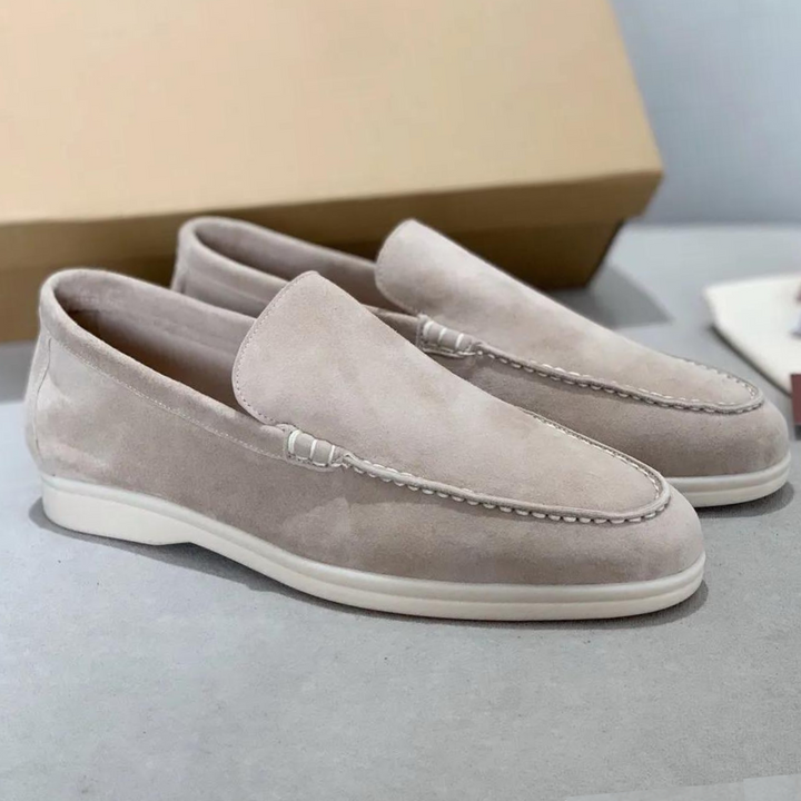 DELACROIX | Mocassins Aspect Suédé pour Homme Lucas
