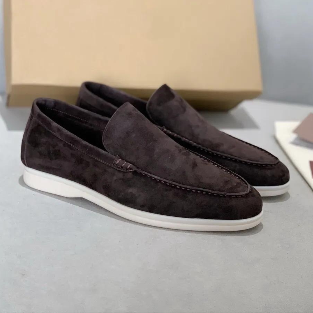 DELACROIX | Mocassins Aspect Suédé pour Homme Lucas