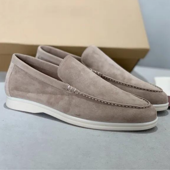 DELACROIX | Mocassins Aspect Suédé pour Homme Lucas