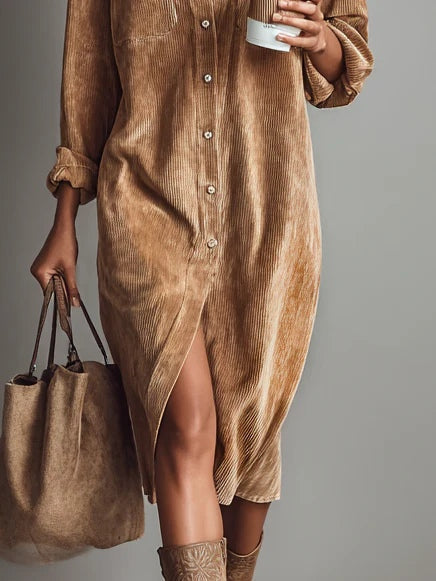 DELACROIX | Robe Chemise Mi-Longue pour Femme Juliette
